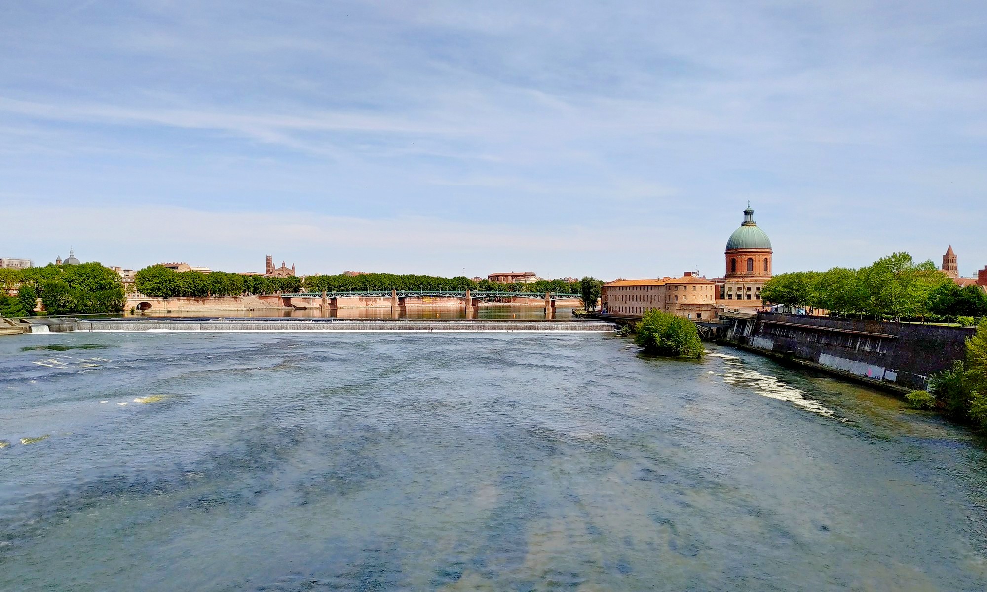 Photo de la Garonne à Toulouse